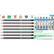  12 db Milan grafit ceruza. HB, B, 2B, 4B, 6B, H, 2H keménységű
