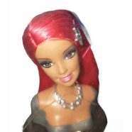 Barbie fésülhető fej