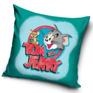 Tom és Jerry párnahuzat 40*40 cm, zöld