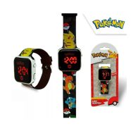 Pokémon digitális LED karóra fekete